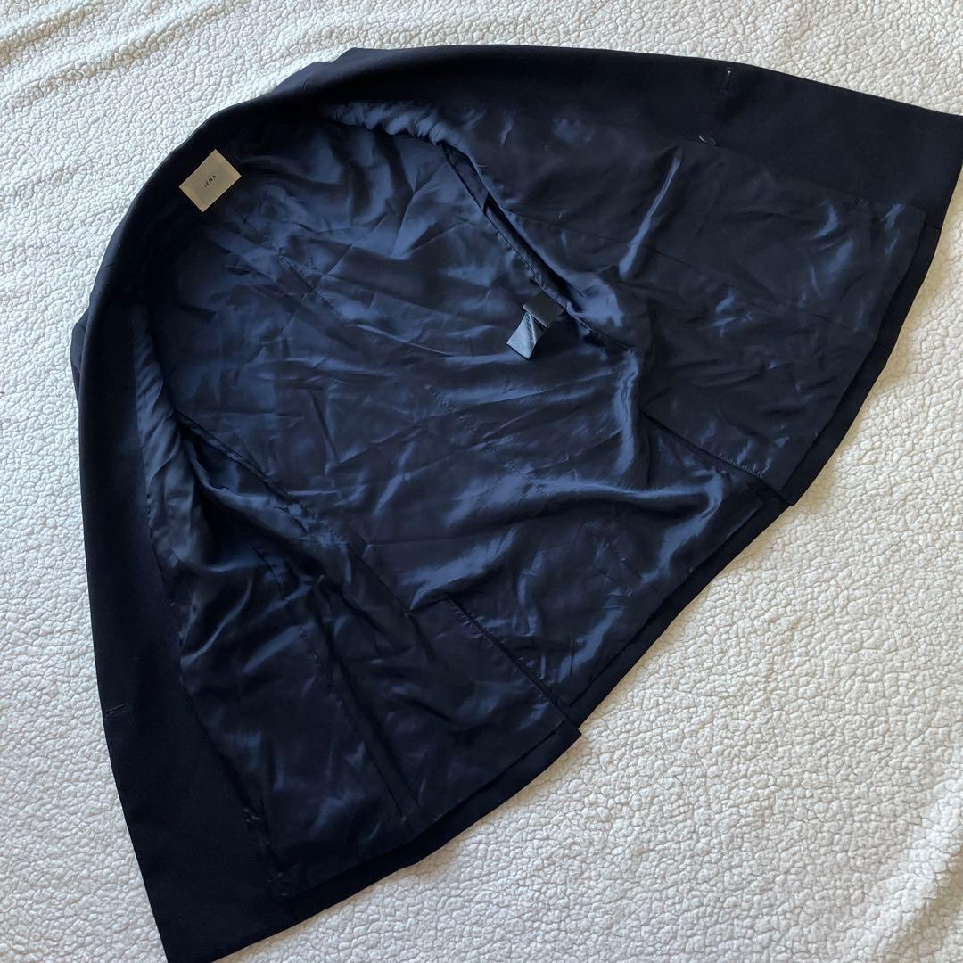 IENA ネイビー ダブルボタン テーラードジャケット　38