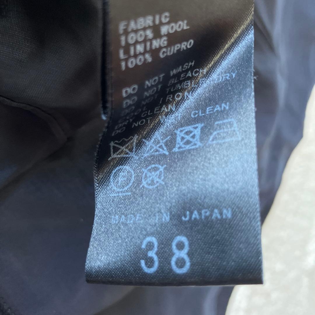 IENA ネイビー ダブルボタン テーラードジャケット　38