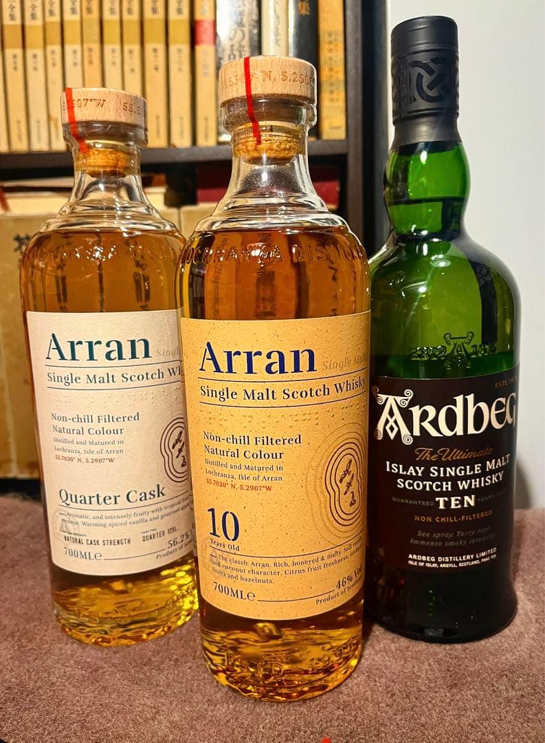 【最終値下げ】アードベック10年・アラン(10年・クオーターカスク)