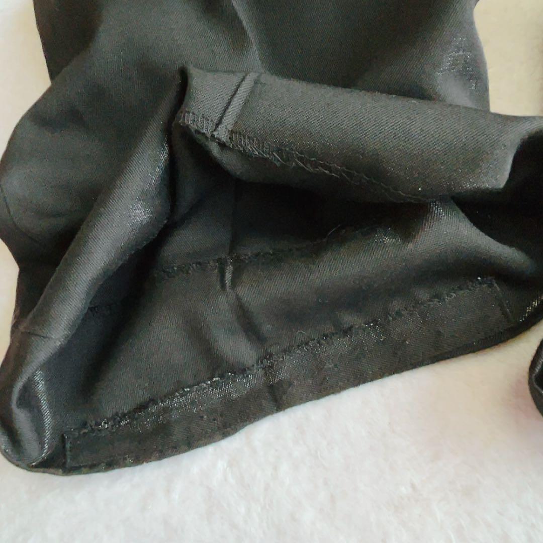 美品　トルネードマート　セットアップ　パンツ　スーツ　黒　ブラック　箔　ラメ