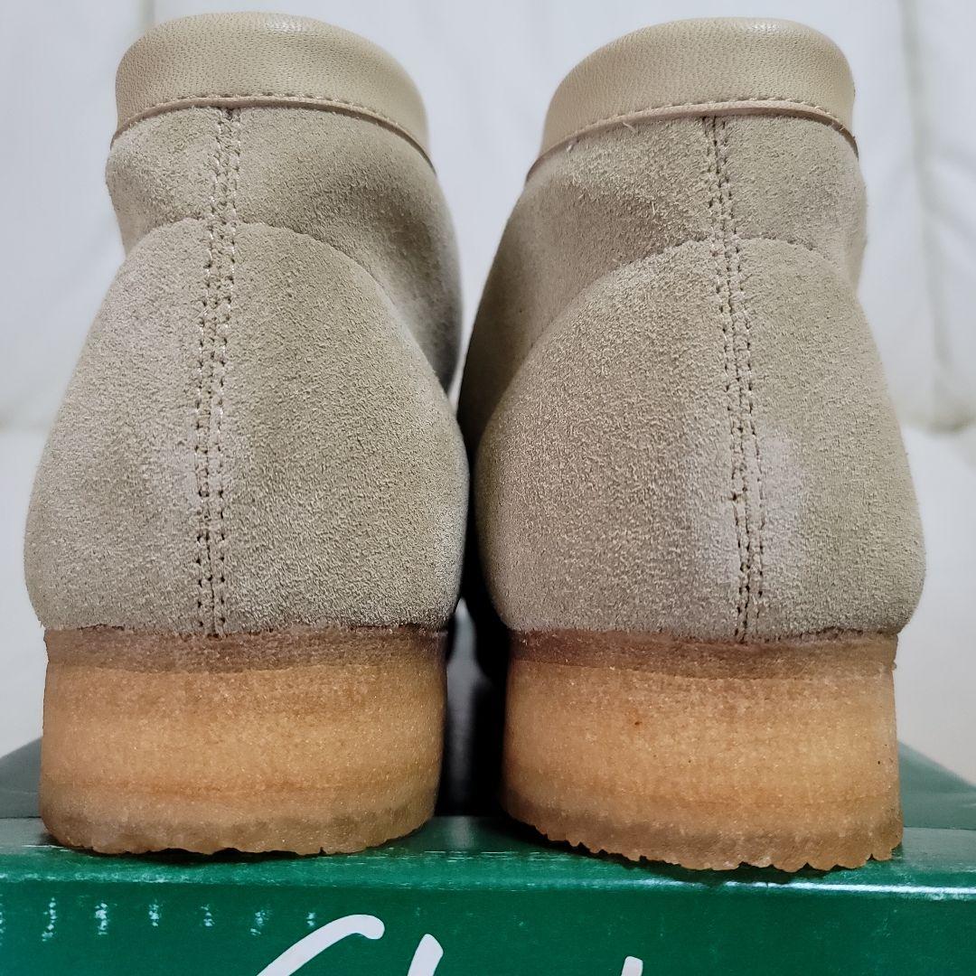 未使用クラークスワラビーClarks Wallabee26.0cmサンドベージュ