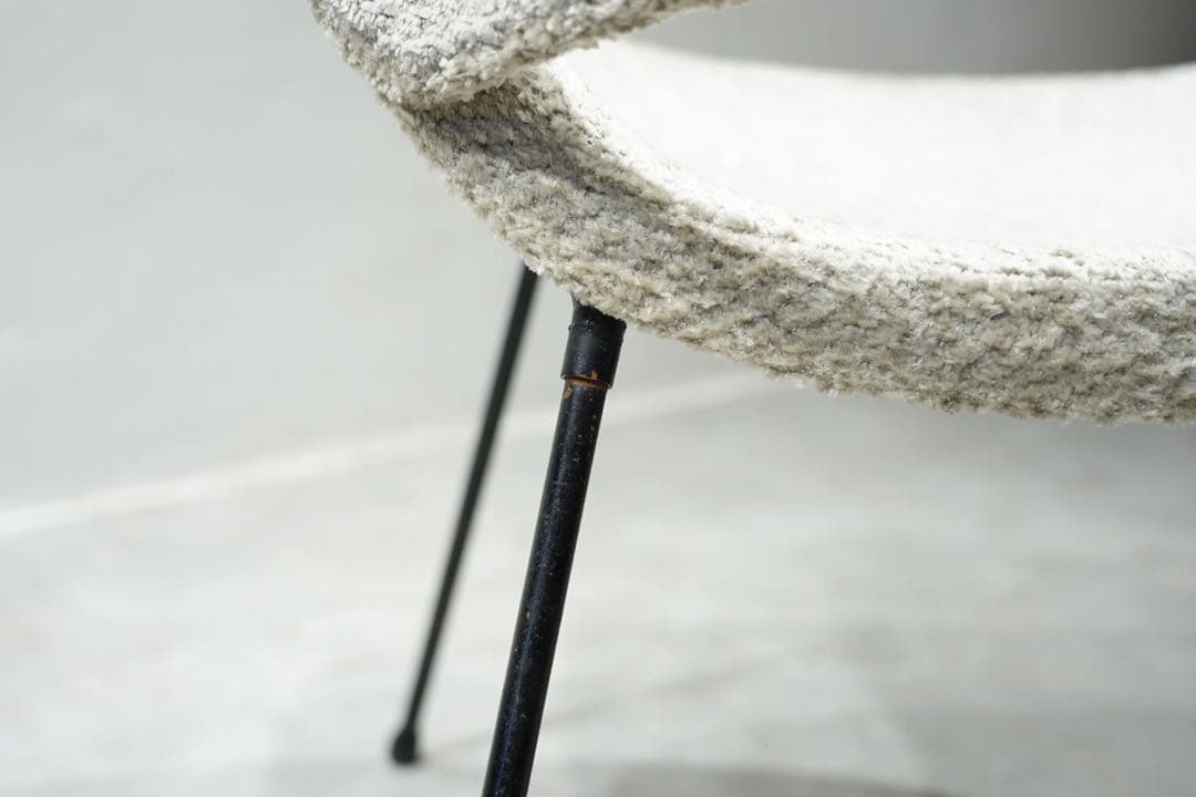 フランス　ビンテージ　アームチェア　60s’ 1人掛け椅子　アイアン