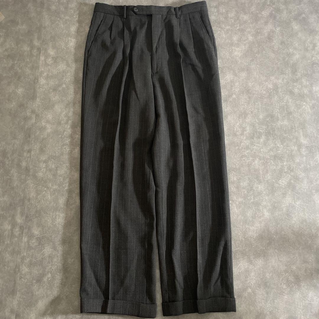 【希少】Christian Diorヴィンテージスーツ × HERMESネクタイ