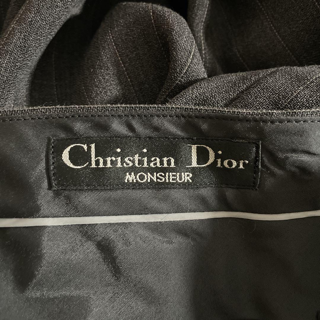 【希少】Christian Diorヴィンテージスーツ × HERMESネクタイ