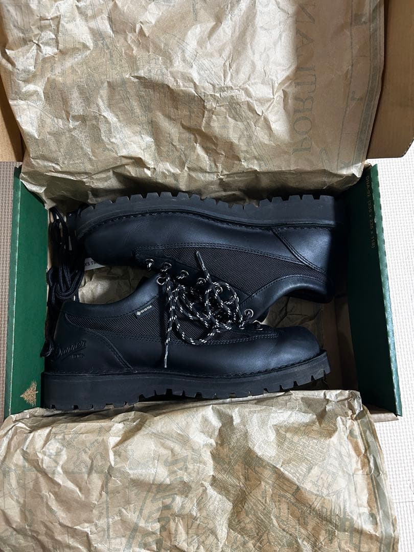 Danner フィールドロー　ブラック25.5cm