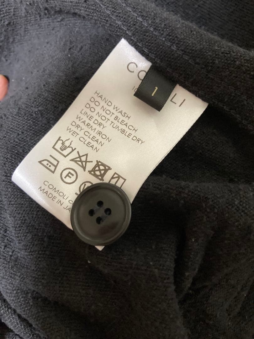 COMOLI シルクネップ オールインワン　24SS サイズ1