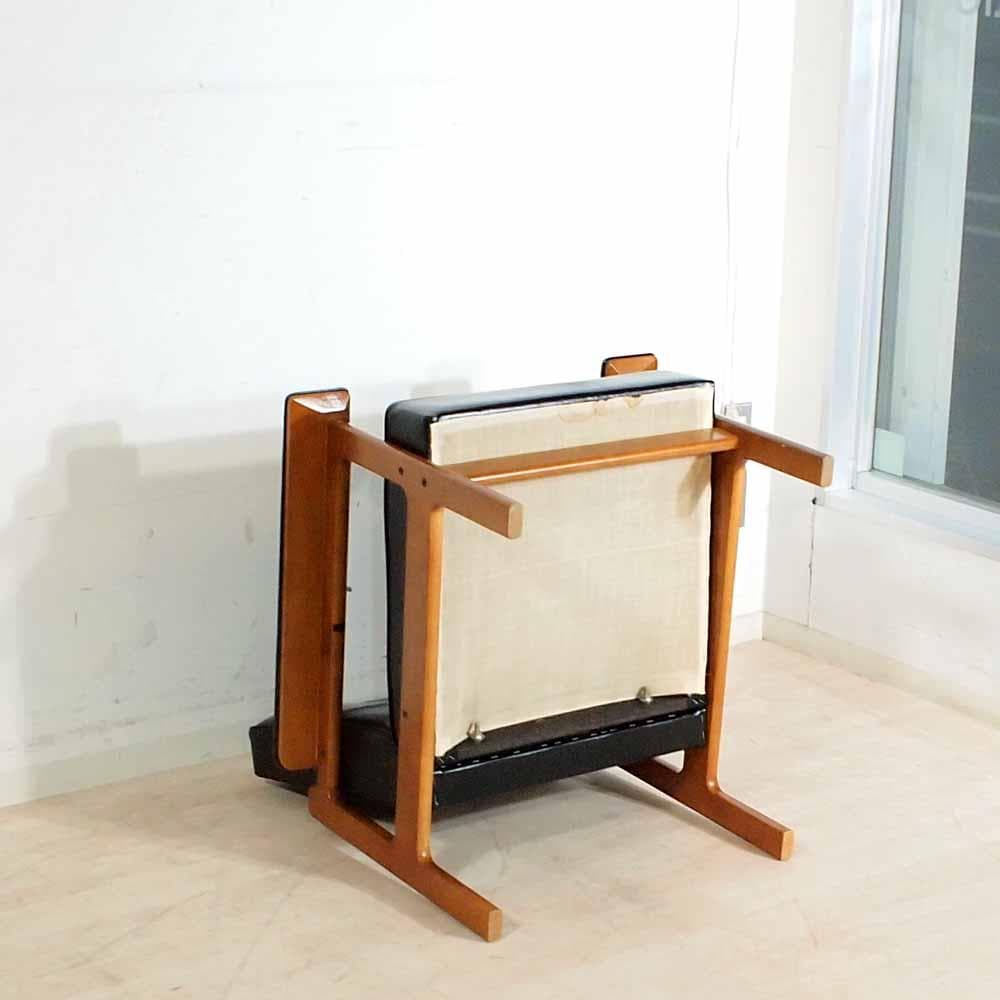 オールドカリモク シングルソファ A ワイドアーム Kチェア ZR24349