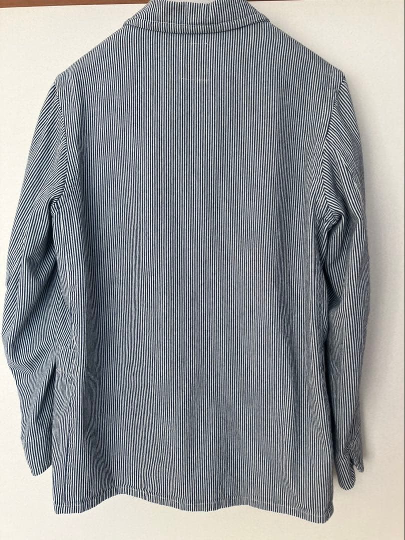 shimiTIN HOUSE ストライプ カバーオール