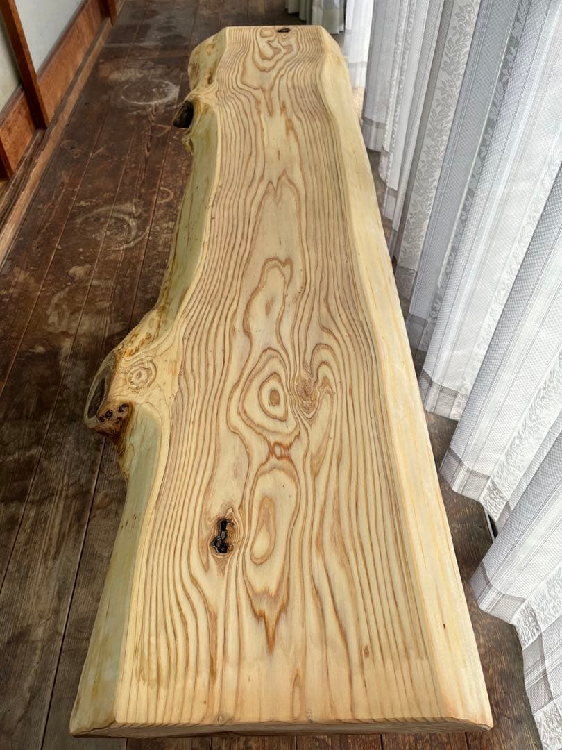 杉　ローテーブル　無垢材　一枚板　テーブル　ダイニングテーブル　机