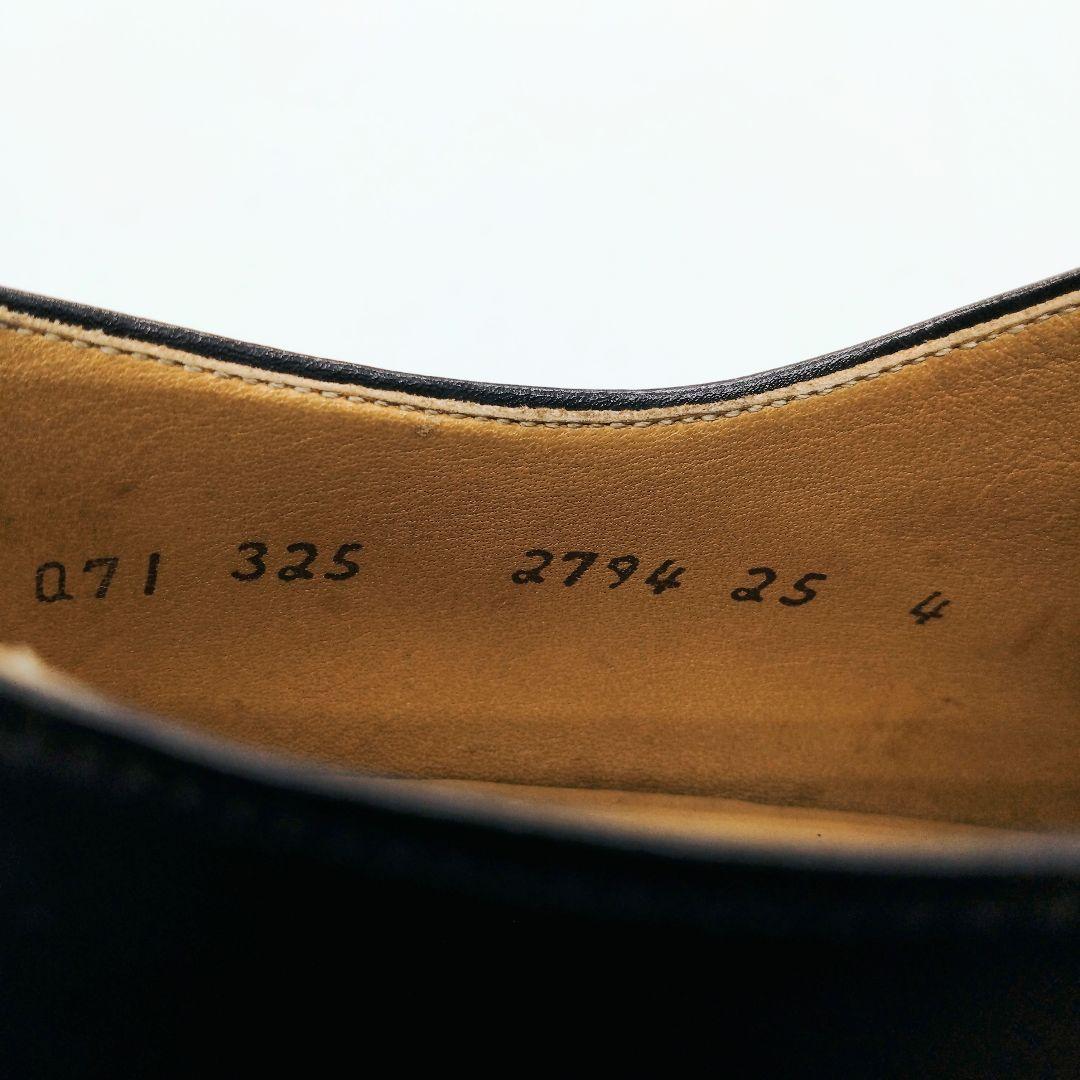 リーガル 2794 ストレートチップ 内羽根 ブラック 25cm　624