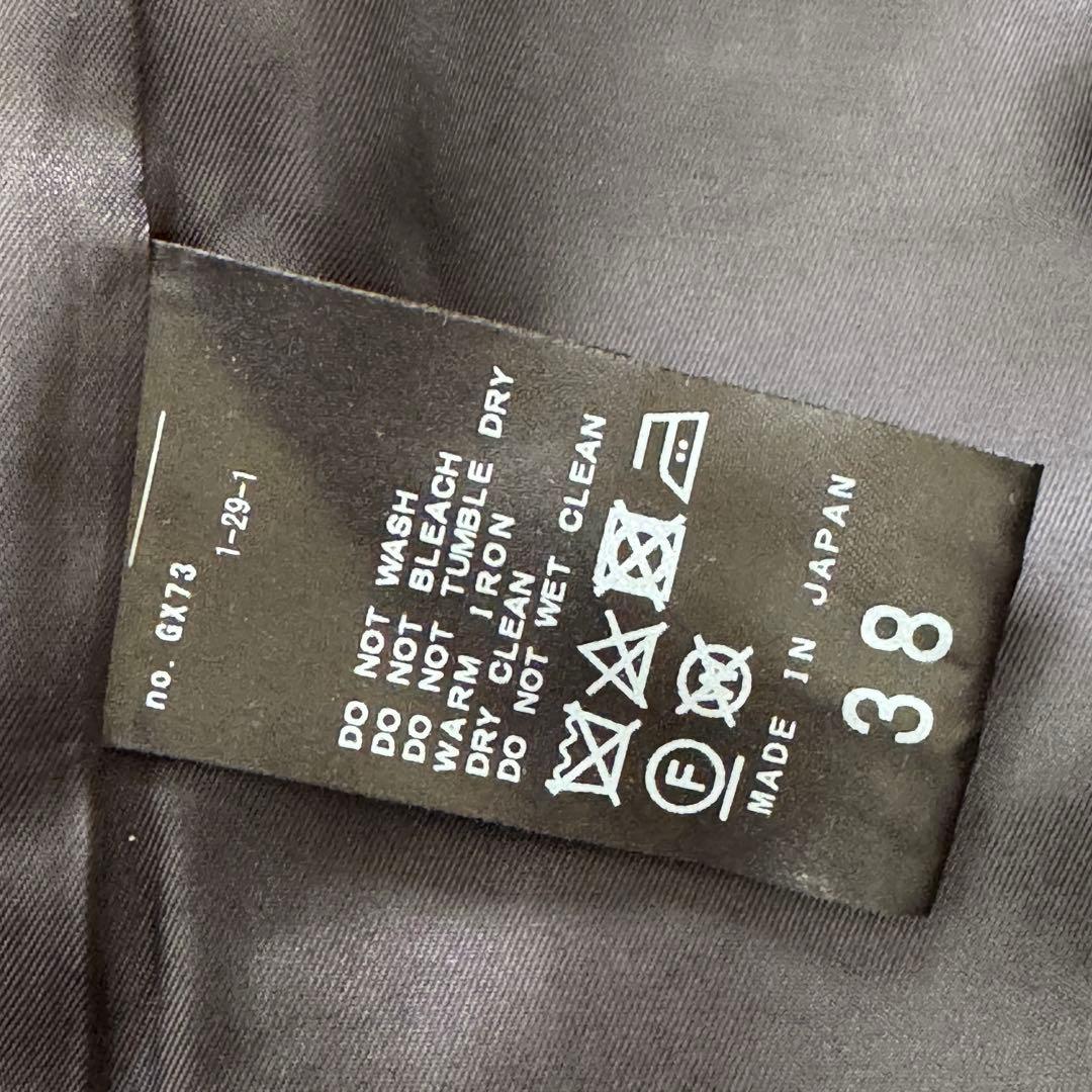 イエナ 22年 ツイードテーラードジャケット 金ボタン 38 ネイビー