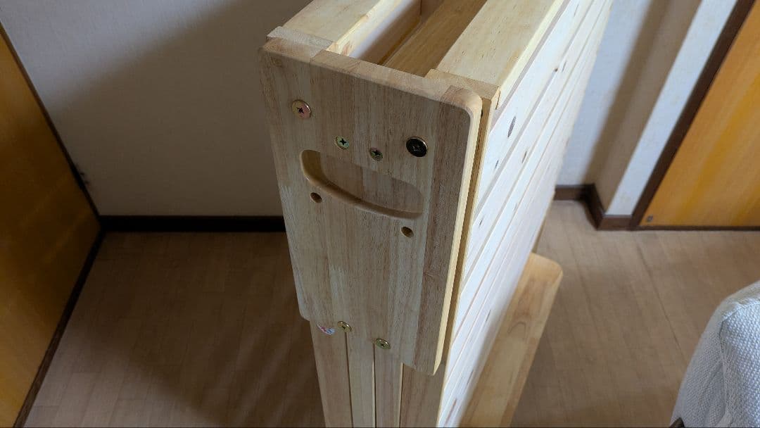 中居木工　すのこベッド　シングル　ヒノキ　国産