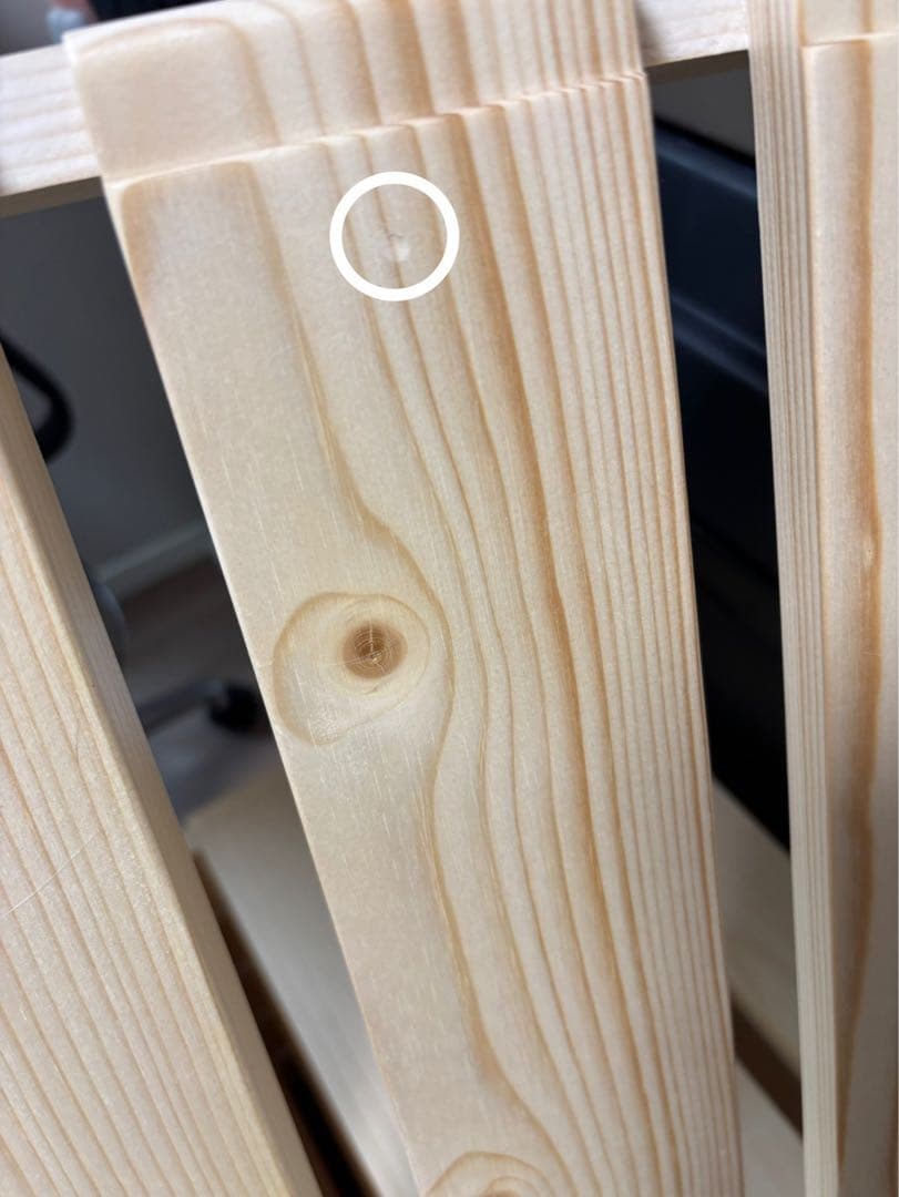 【ベルメゾン】簡単に組み替えができるパレットベッド12枚セット(ダブルサイズ)