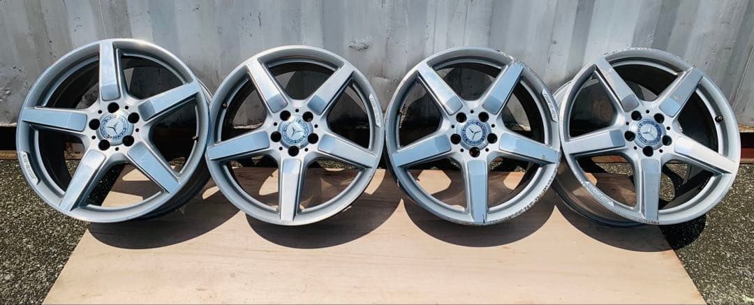 AMG 19インチ シルバーホイール 4本セット