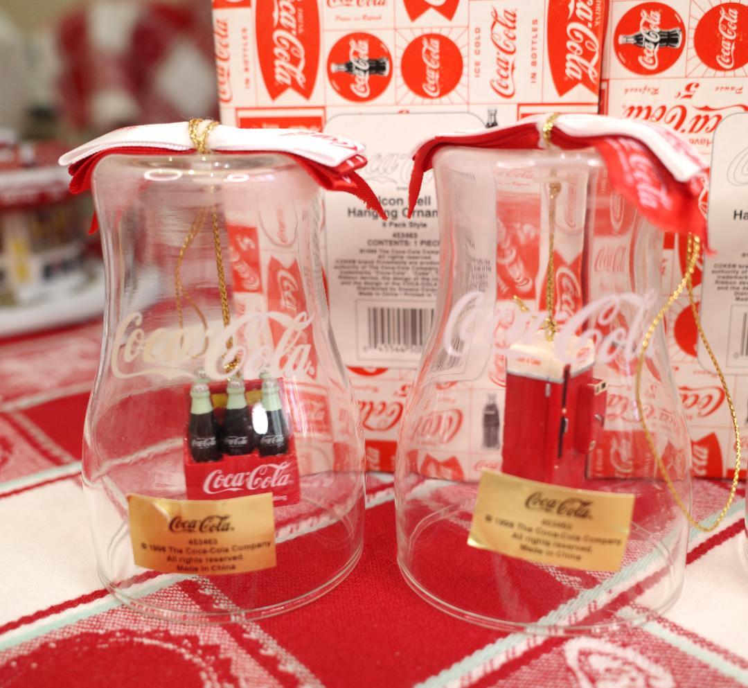 【未使用】コカコーラ オーナメント５つセット