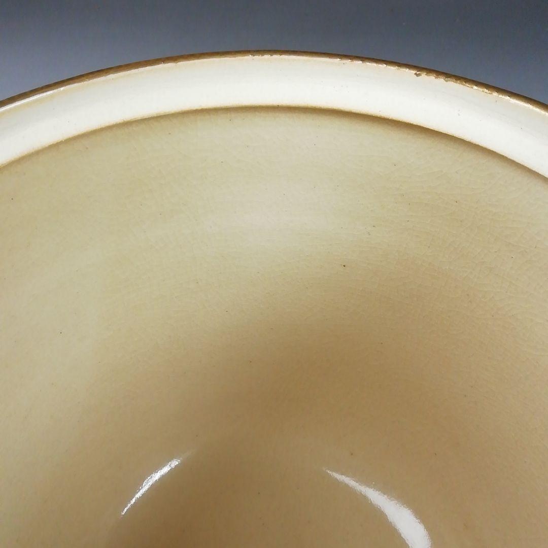 Ｗ２４　水指　『仁清写　四季七宝絵』『陶楽 造』　共箱　茶道具