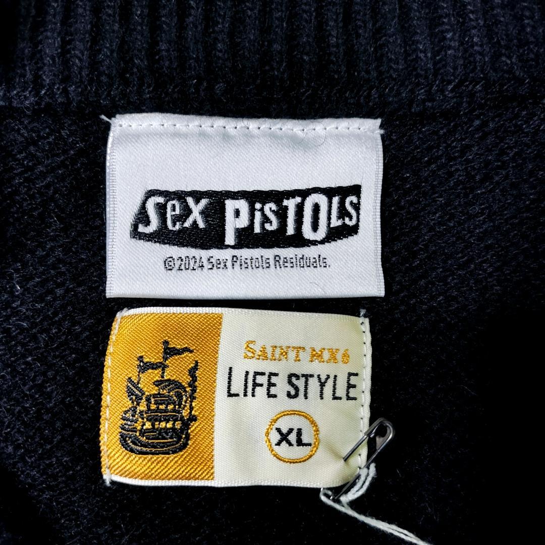 【新品】セントマイケル × セックスピストルズ 22AW ニット ダメージ加工
