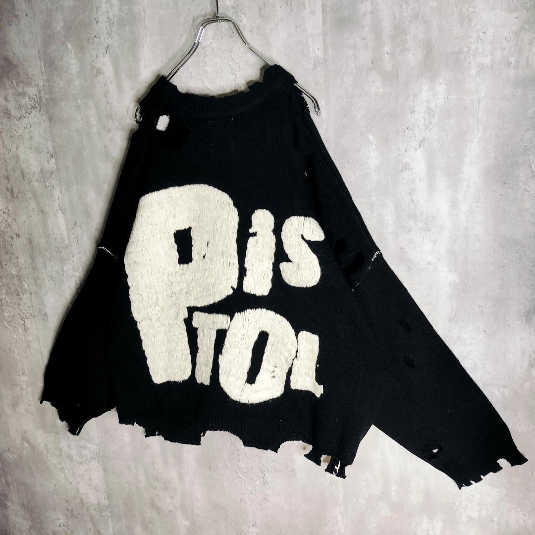 【新品】セントマイケル × セックスピストルズ 22AW ニット ダメージ加工