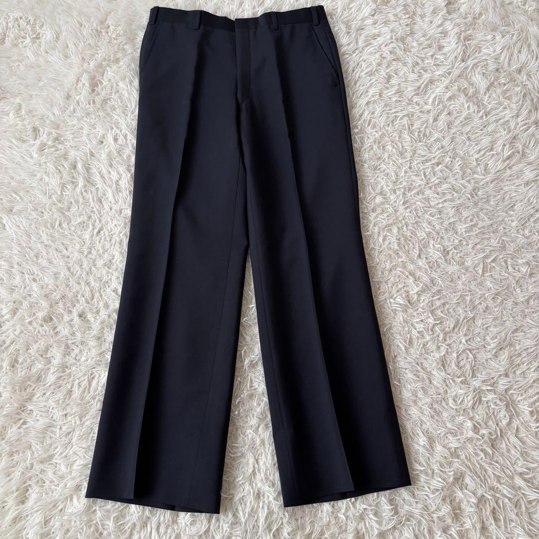 美品✨バーバリー 金ボタン 紺ブレ モヘア ダブルブレスト スーツ ネイビー M