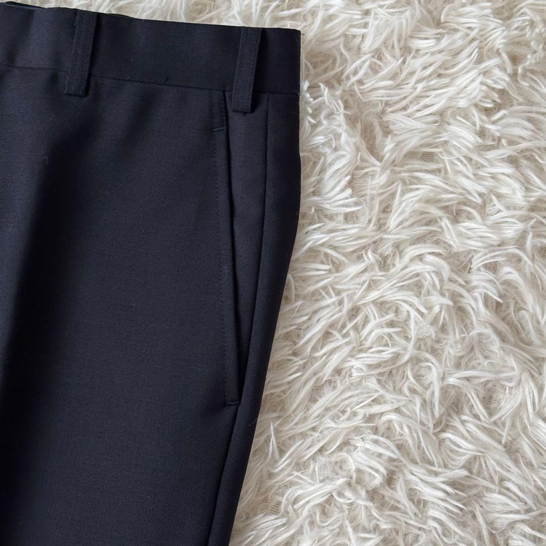 美品✨バーバリー 金ボタン 紺ブレ モヘア ダブルブレスト スーツ ネイビー M