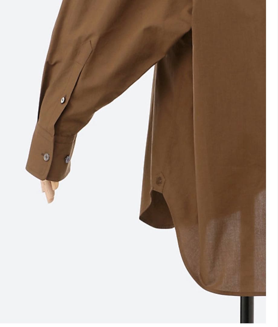 （未使用）BLAMINK コットン レギュラー カラーシャツ 36