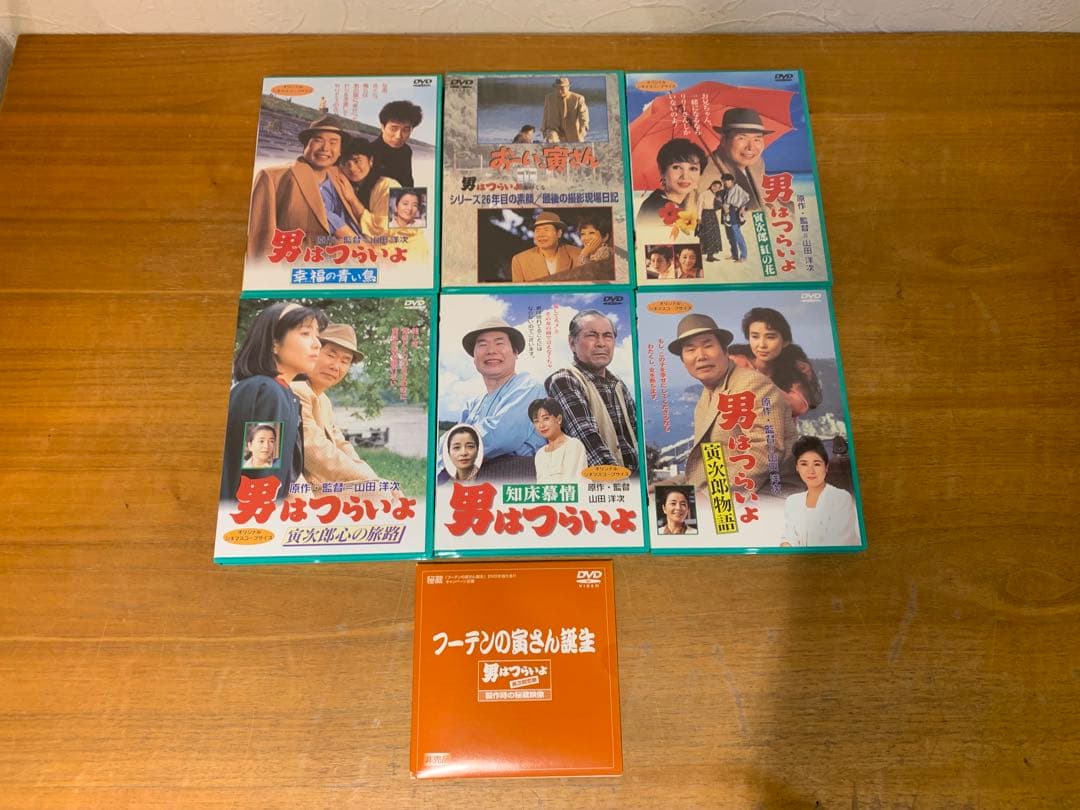 G0207-26★男はつらいよ 木製ボックス　DVD 原作：監督　山田洋次