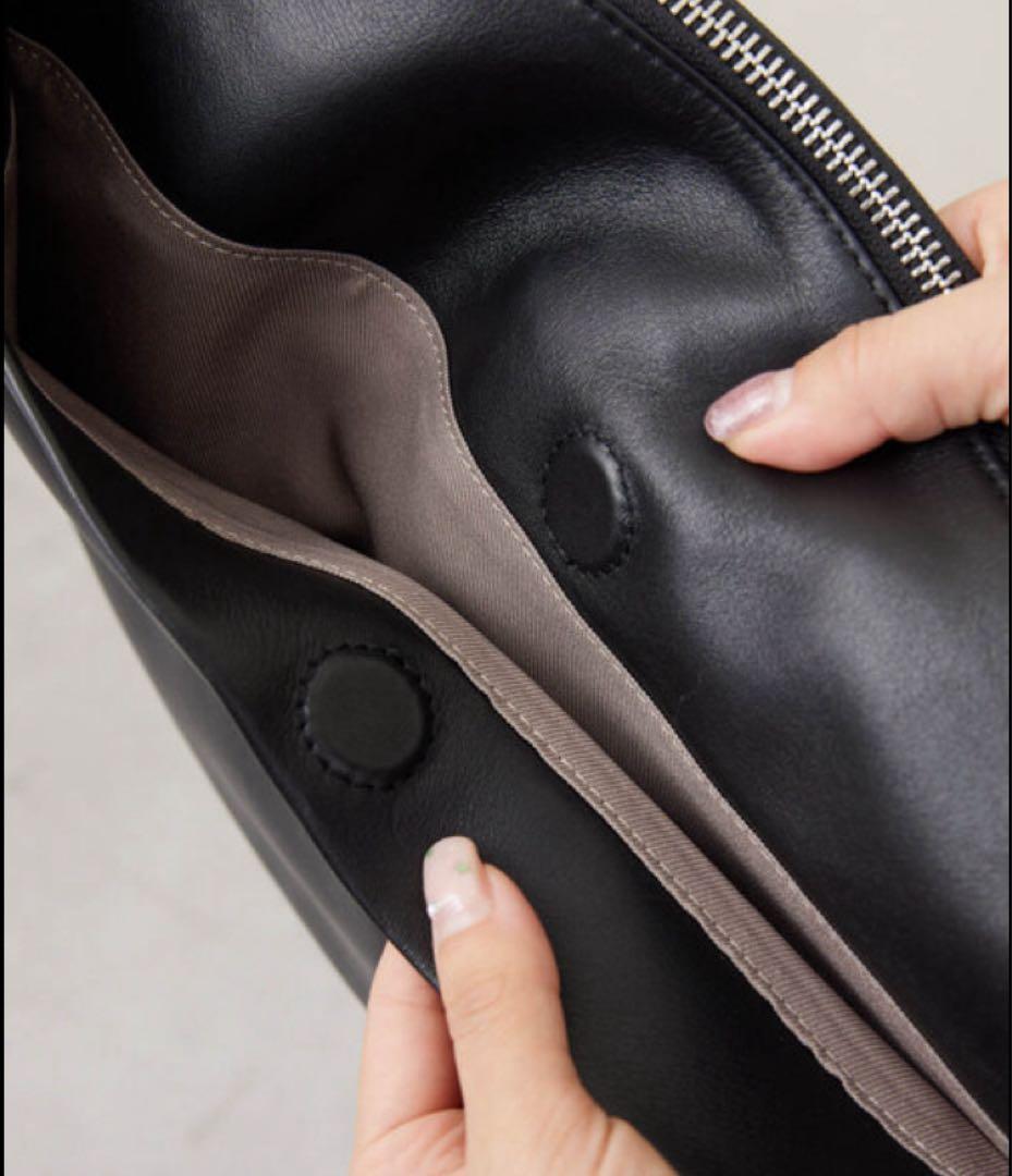 【ear PAPILLONNER】スワローマチショルダーバッグ　ブラック