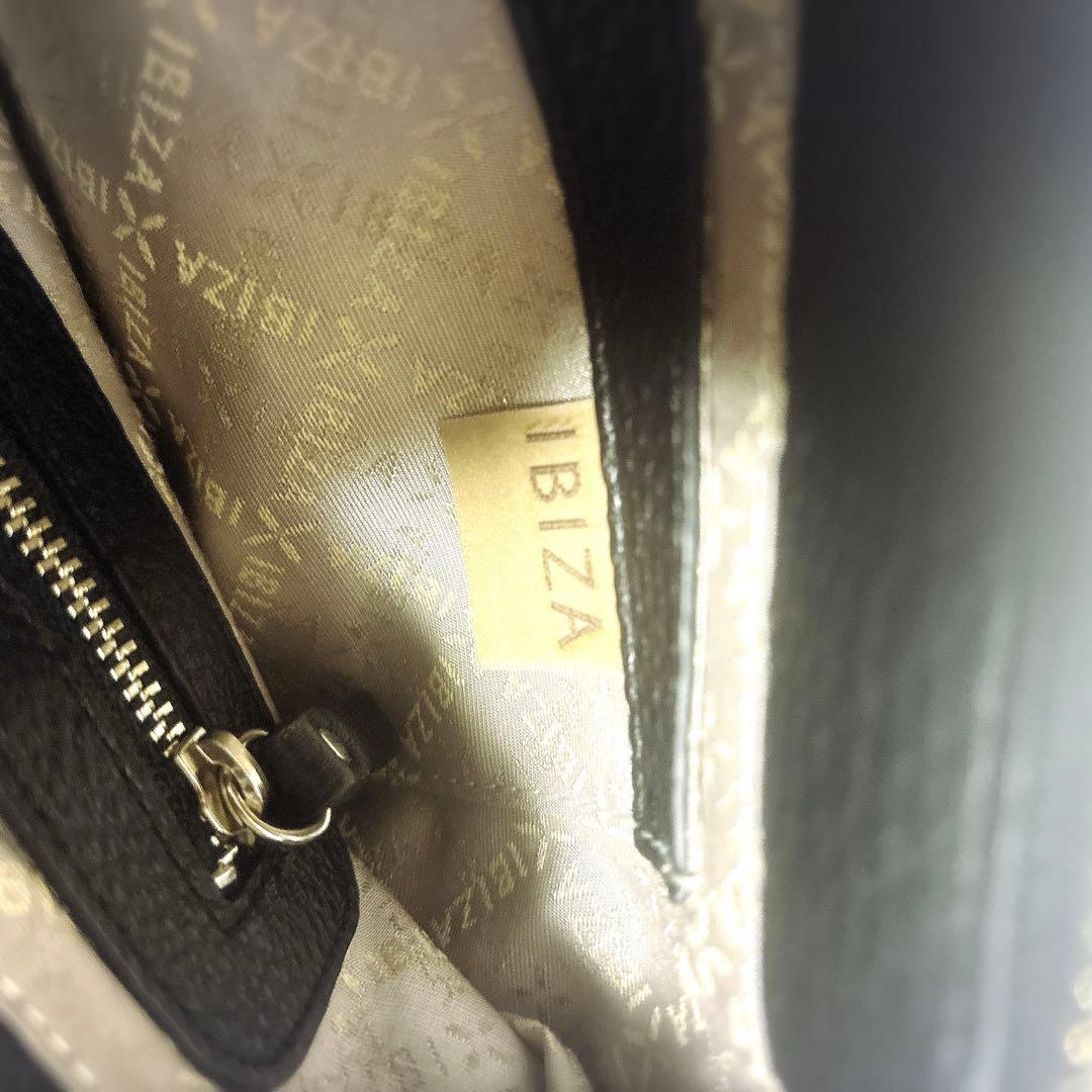 極美品 イビサIBIZA　アニマーダ　ナイロンショルダー　パンダ