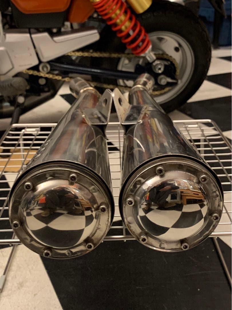 SUPERTRAPP ステンレスマフラー 2本セット　VMAX