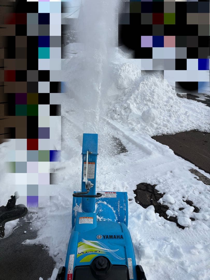 YAMAHA除雪機 yu240 実働!! 道内のみの販売