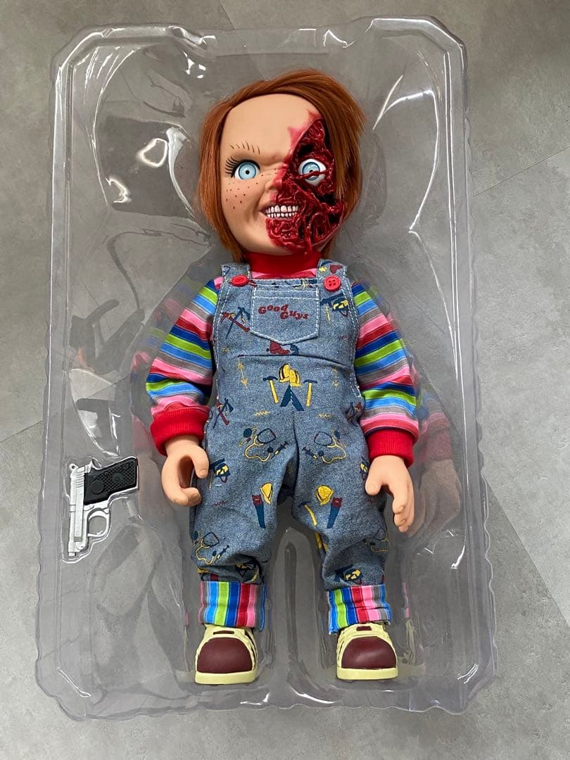 〈美品〉ピザフェイス チャッキー フィギュア with サウンド