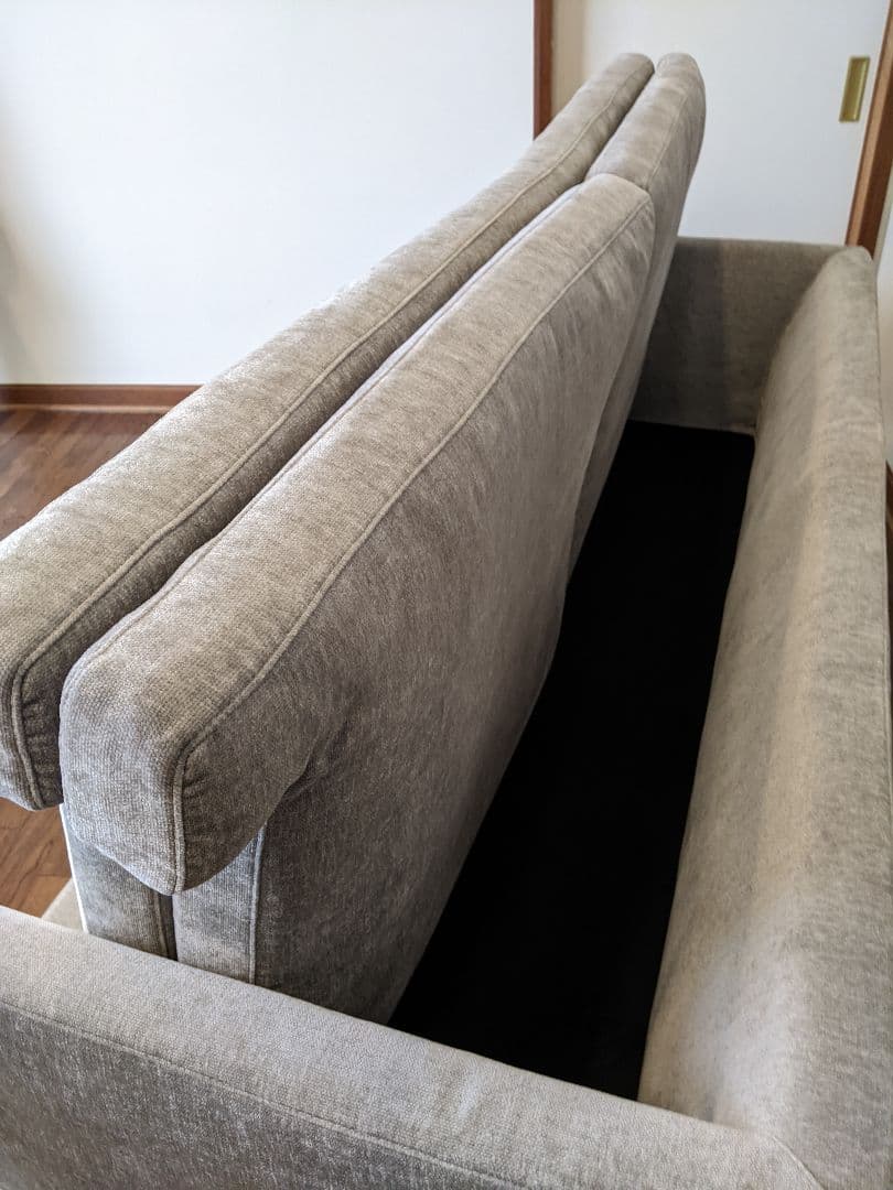 美品 Francfranc ラージュソファ グレー