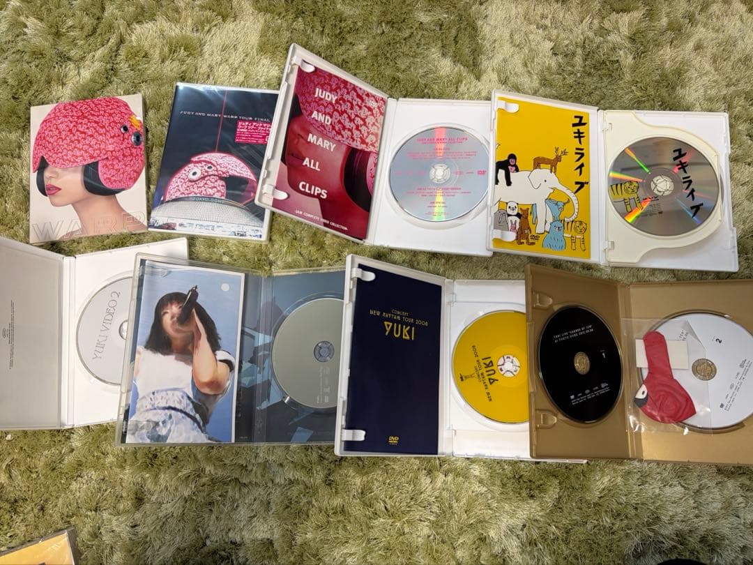 ※(A)出品・YUKI・ジュディマリのDVD・アルバム・シングル・VHS