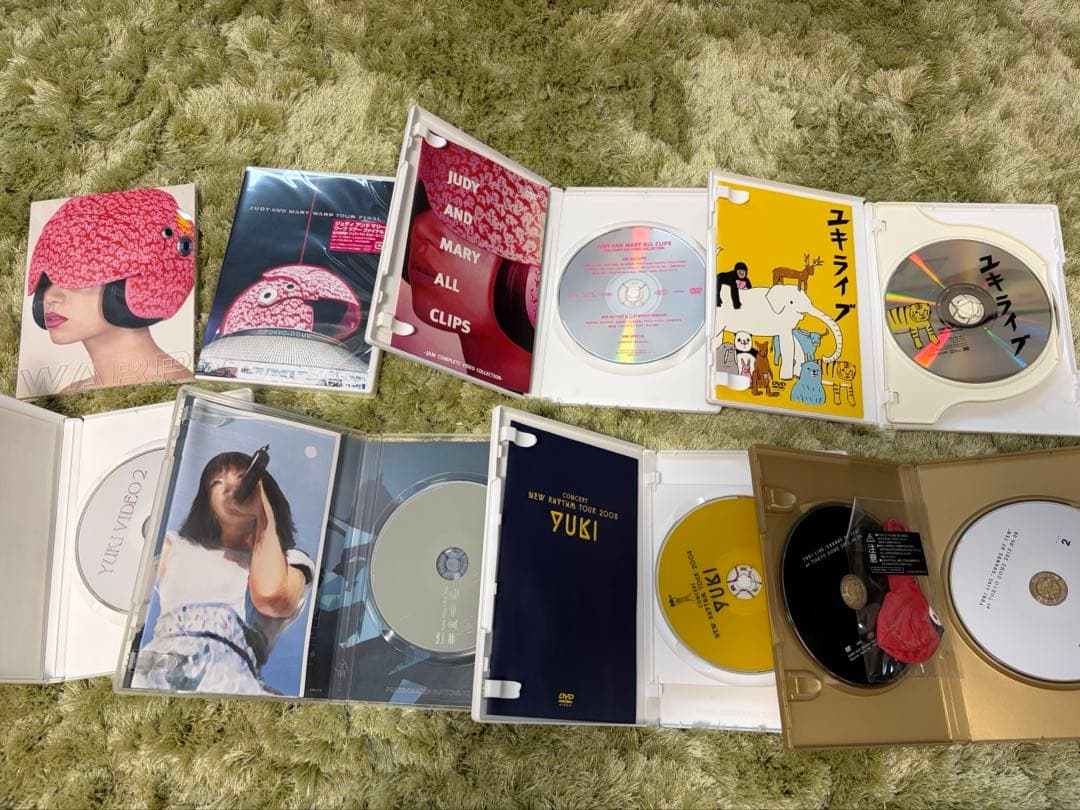 ※(A)出品・YUKI・ジュディマリのDVD・アルバム・シングル・VHS
