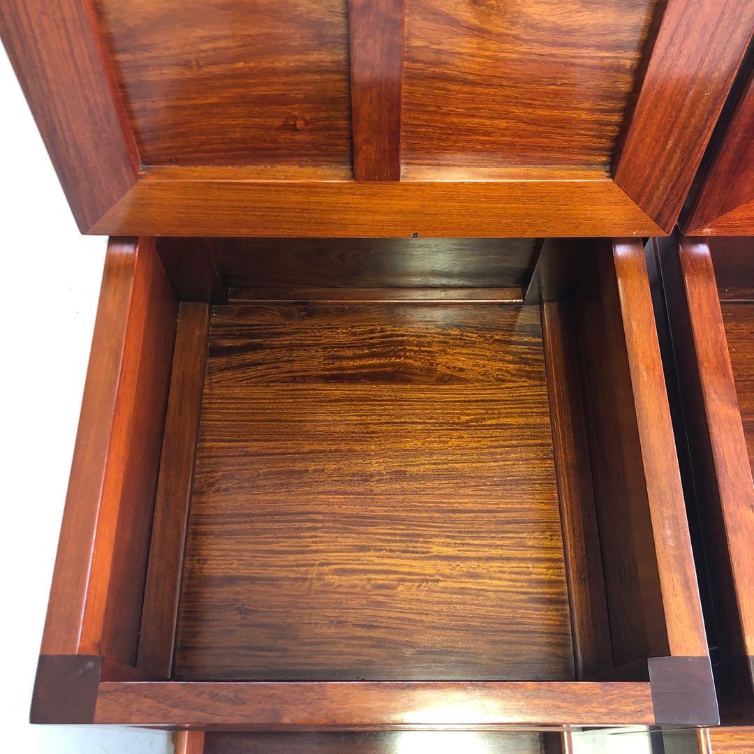 民藝家具　囲炉裏チェア(1/2)　座面下収納・引出し付き