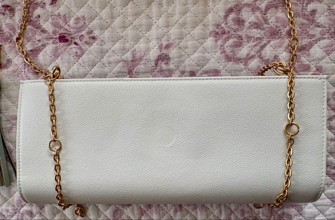 FUMIKODA フミコダ　クラッチバッグ　バッグ部分　タッセル　チャーム付き