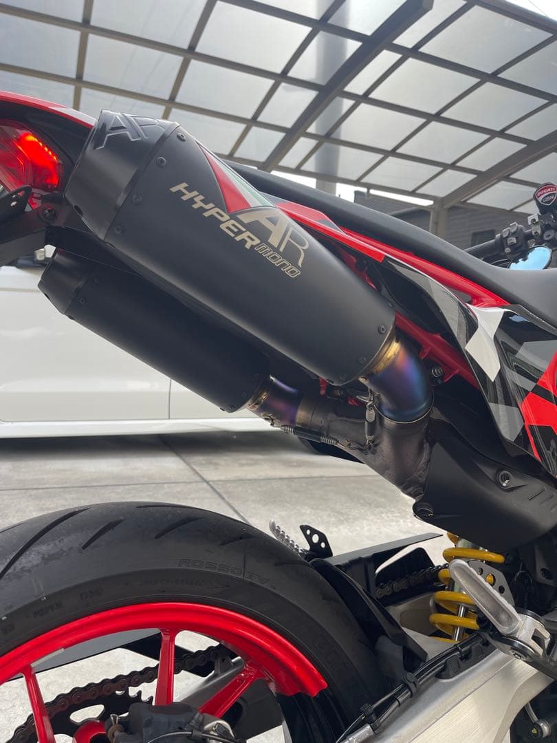 911カレラGTS Hypermotard マフラーフェンダーレスセット