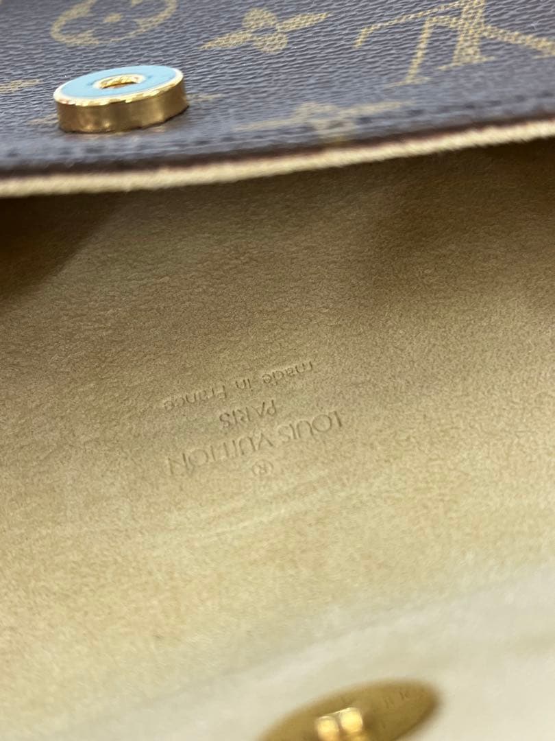 ルイヴィトン　ポシェットフロランティーヌ　ウエストバッグ　モノグラム　ブラウン