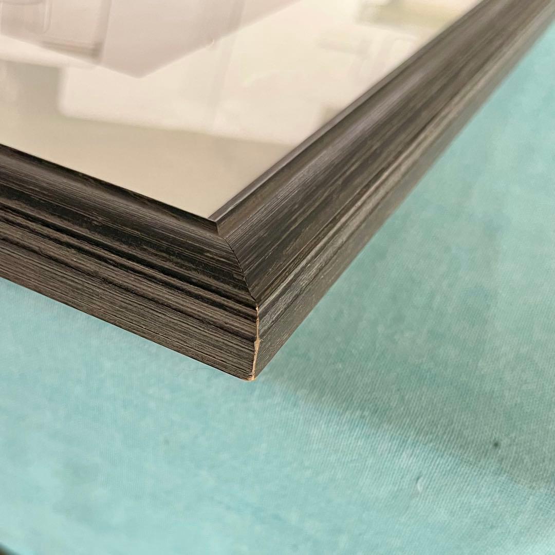 【 パステル画 】 小山洋子 ✴︎ 黒猫 ネコ 猫 ✴︎ サイン入り ✴︎ 額装