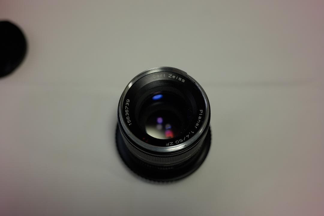 Carl Zeiss Planar T*50mm F1.4ZF GFXアダプタ付