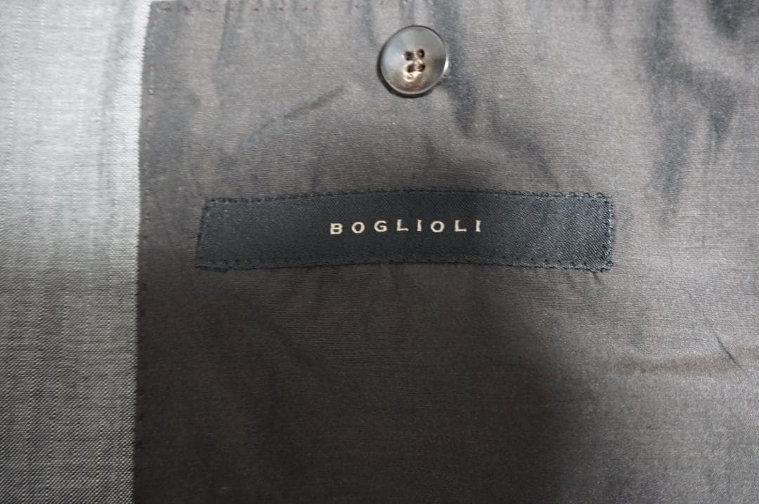 【美品】BOGLIOLI ボリオリ スーツ 【サイズ44】 ウール グレー