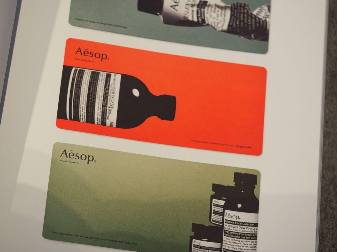Aesop ハードカバー　洋書　本