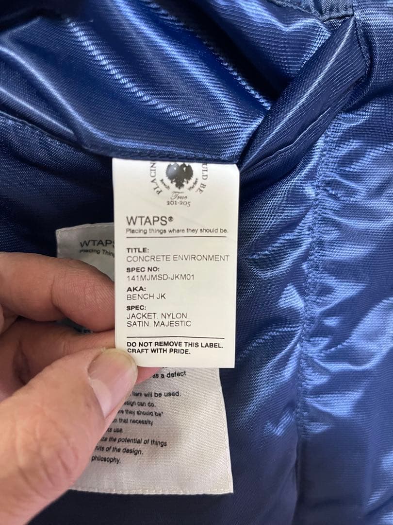 WTAPS×MAJESTIC サテンスタジャン XL