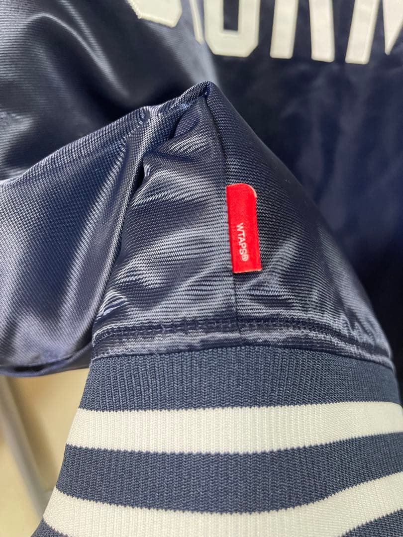 WTAPS×MAJESTIC サテンスタジャン XL