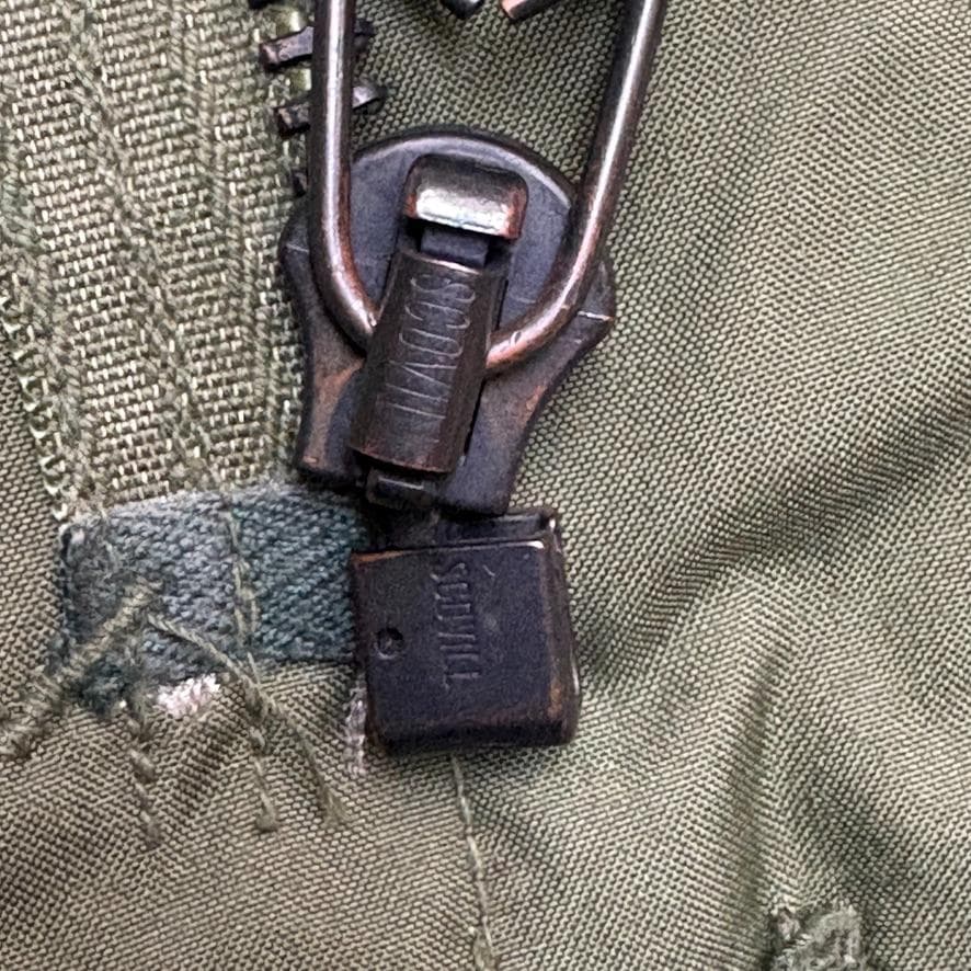 美品　M65　米軍実物　フィッシュテールパーカー　SCOVILLジップ