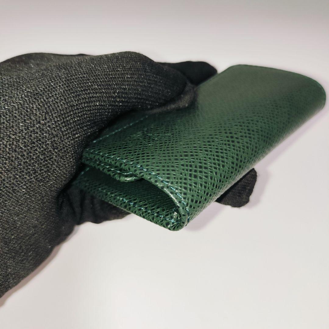 【未使用級】ルイヴィトン ミュルティクレ6 タイガ ダークグリーン キーケース