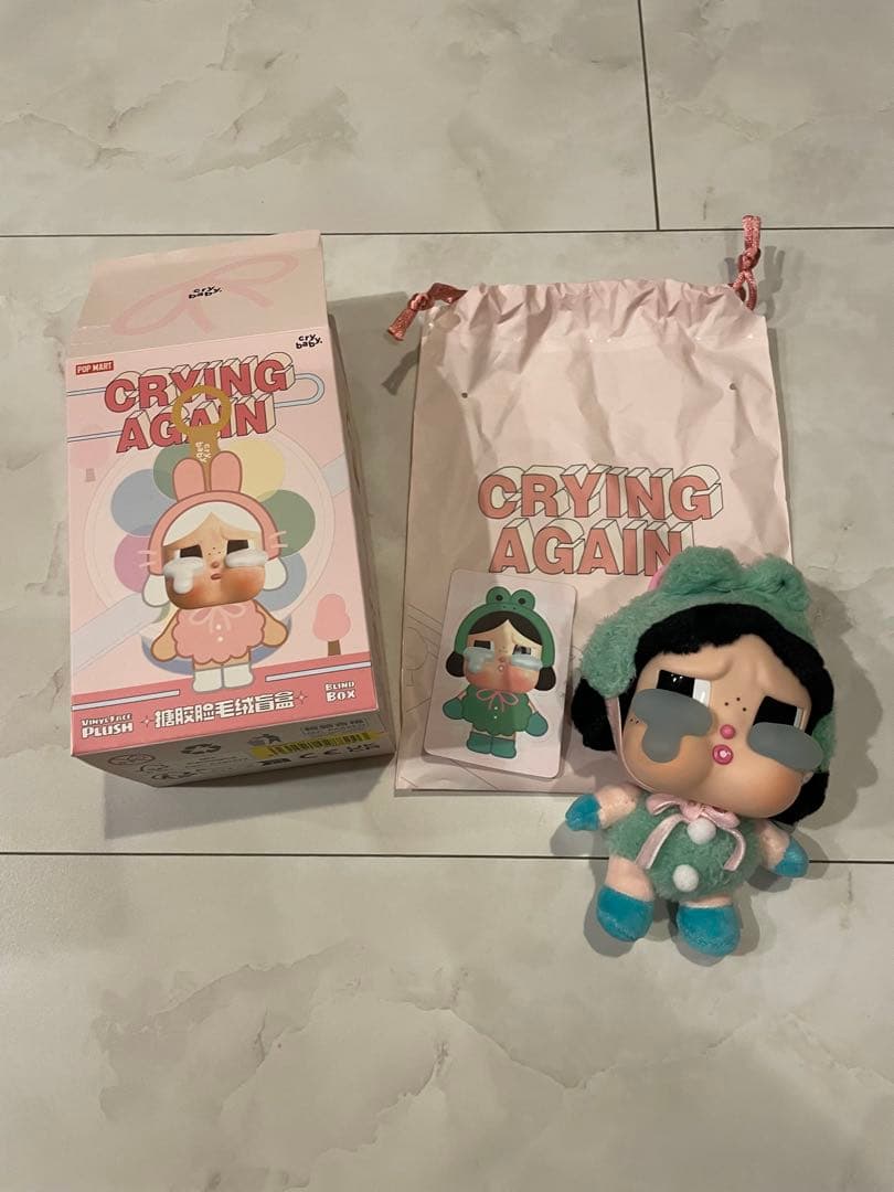 CRYBABY Crying Againアゲイン　シークレット　カエル　バラOK