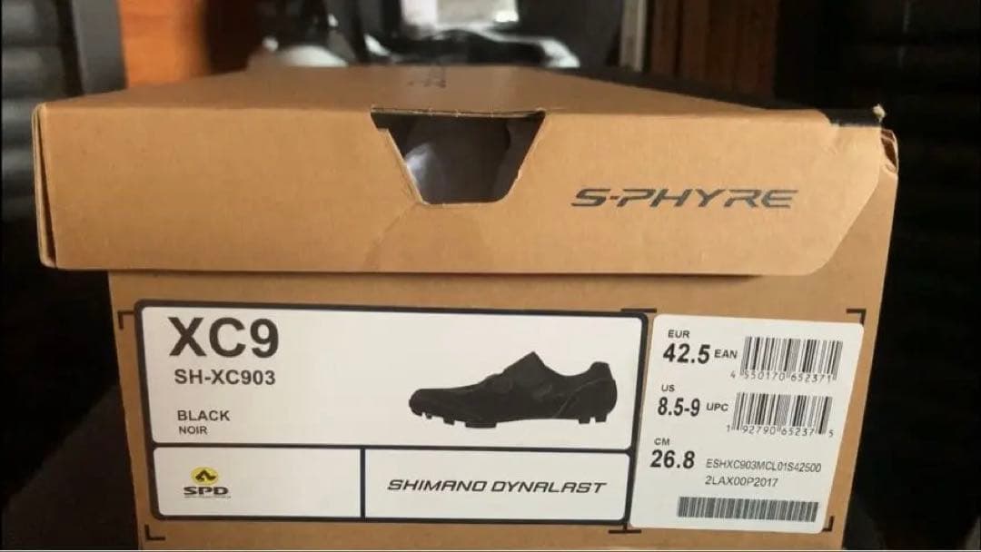 シマノ　XC9（SH-XC903）ブラック SPD ブラック