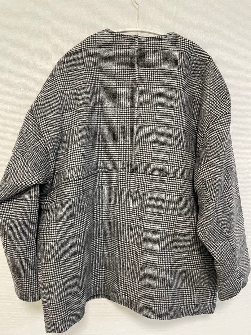 JOURNAL STANDARD スーパー140ノーカラーショートコート