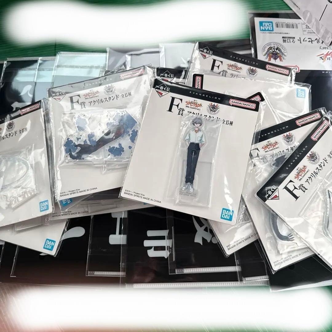 エヴァ一番くじ　A賞　ラストワン賞の2点セット　おまけ付き　合計29点